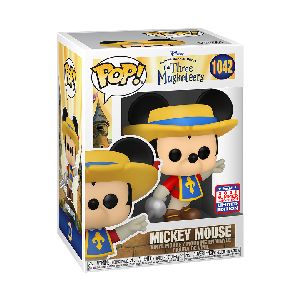 Mickey Mouse - Mickey Musketeer Funko Pop! Vinyl SDCC21