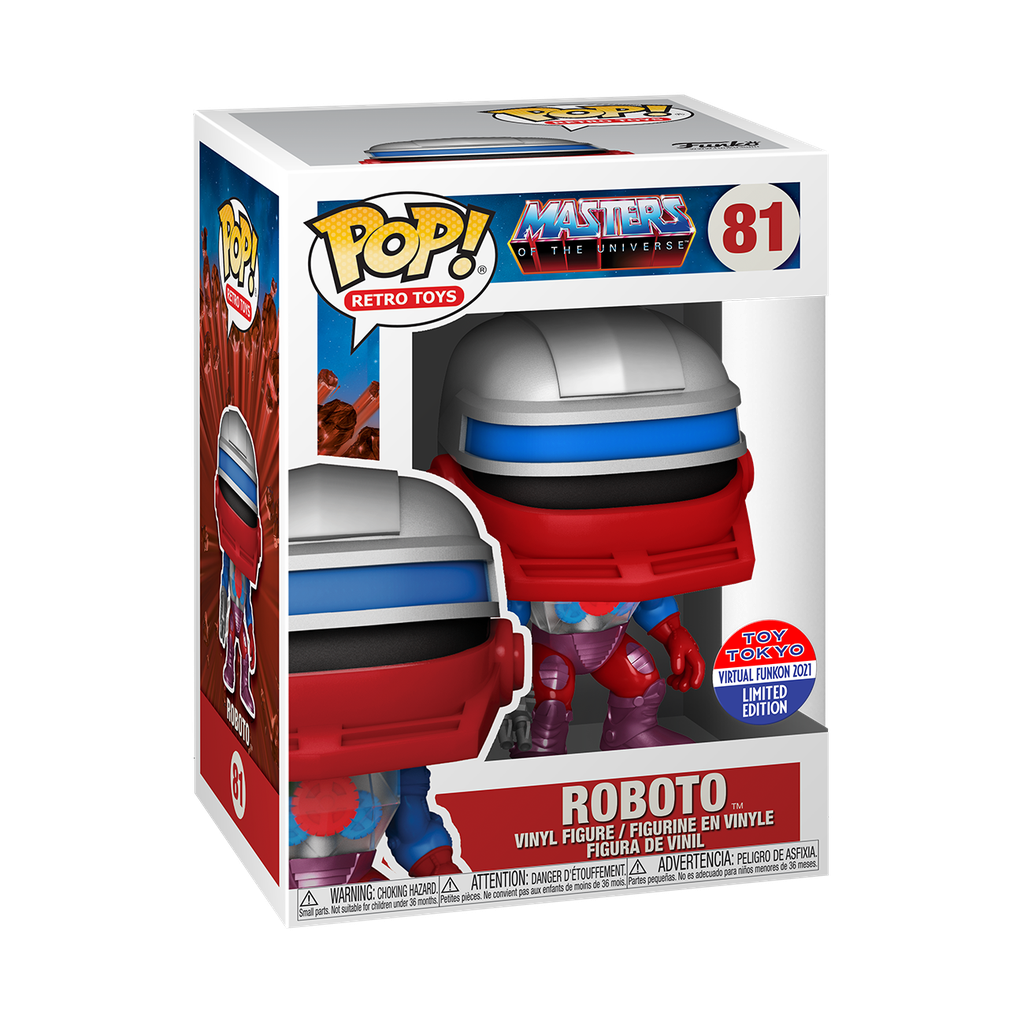 MotU - Roboto US Exclusive Funko Pop! Vinyl SDCC 2021