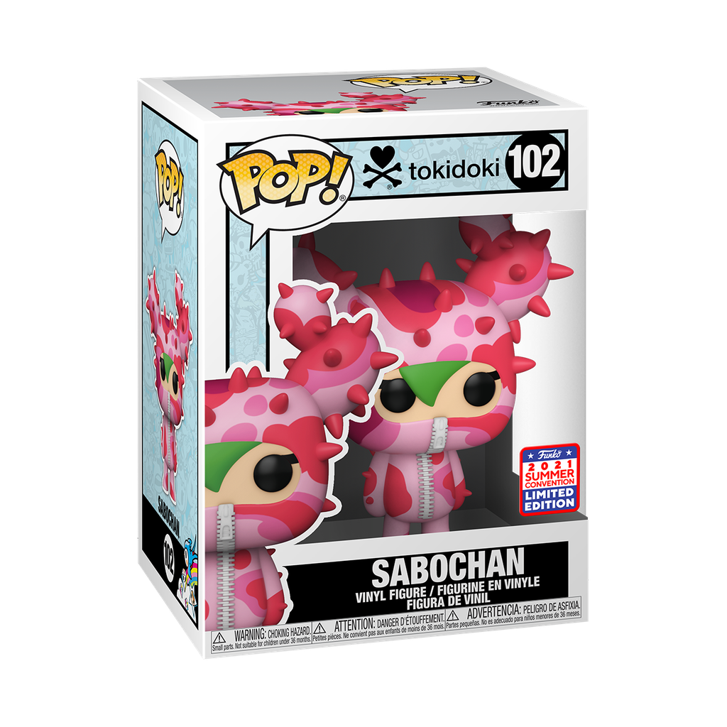 Tokidoki - Sabochan 2021 Summer Convention Funko Pop! Vinyl Figure SDCC21 #102
