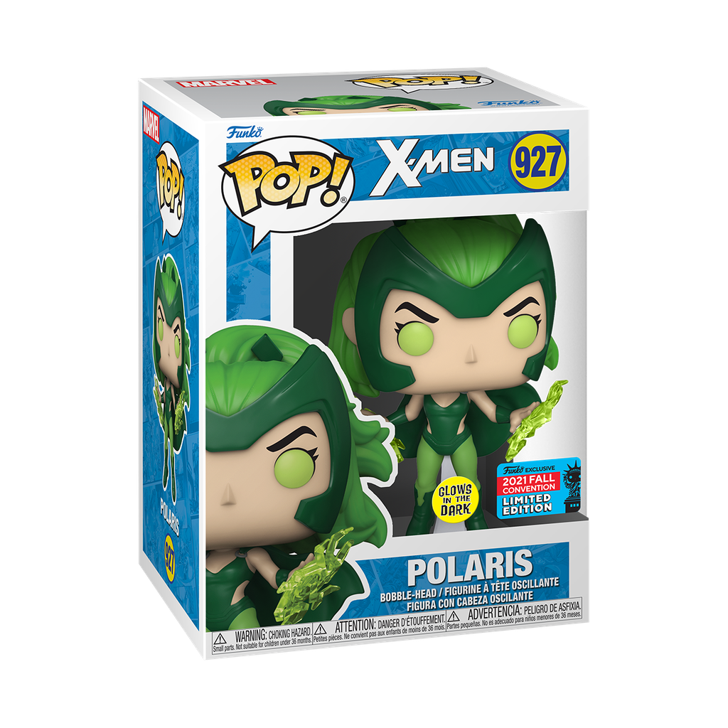 X-Men - Polaris Glow US Exclusive Funko Pop! Vinyl Figure NYCC 2021 #927