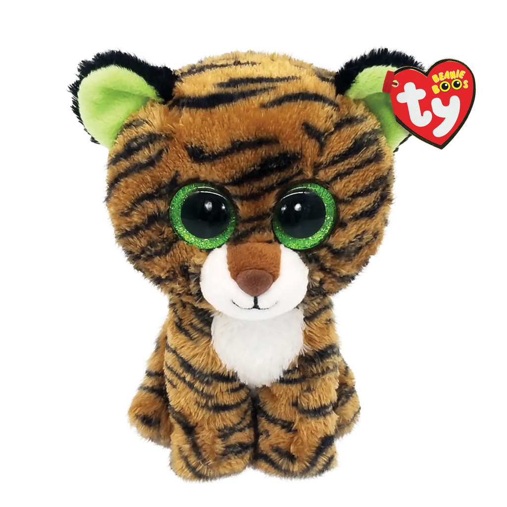 Ty Beanie Boos - Regular Tiggy the Brown Tiger