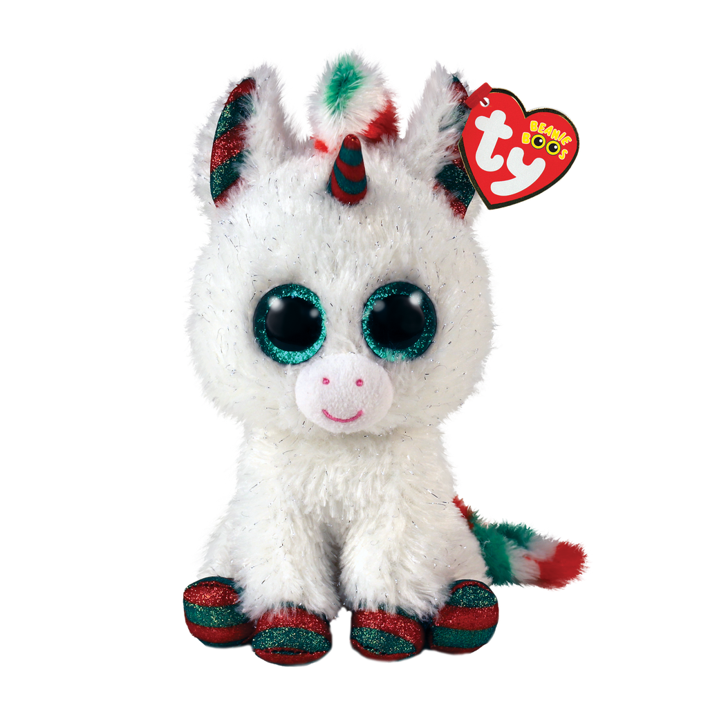 Snowfall The Unicorn - Regular - Christmas TY Beanie Boos