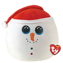 [39213] Flurry the Snowman 14" - Ty Squishy Beanies (Squish-A-Boos)