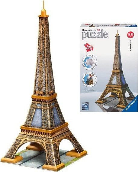 Ravensburger - Eiffel Tower 3D Jigsaw Puzzle 216pc