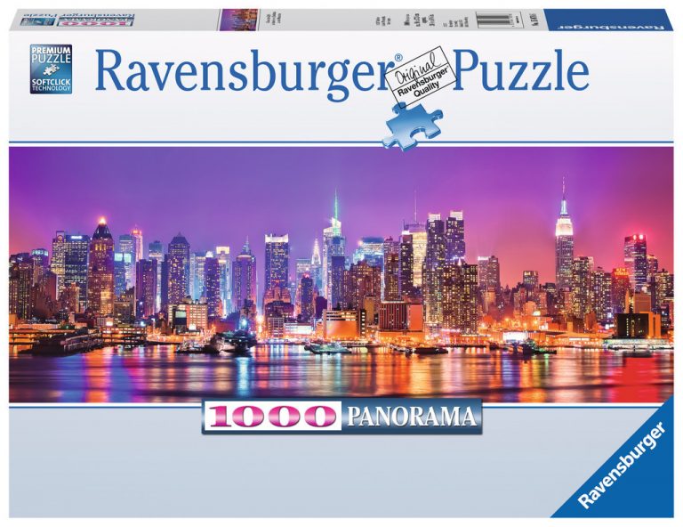 Ravensburger - Luces De Manhattan 1000pc Jigsaw Puzzle