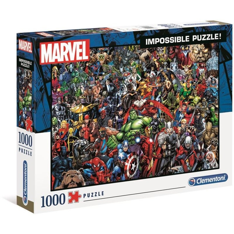 Marvel Impossible 1000pc Jigsaw Puzzle Clementoni