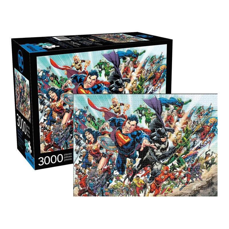DC Comics Cast 3000pc Jigsaw Puzzle - Aquarius