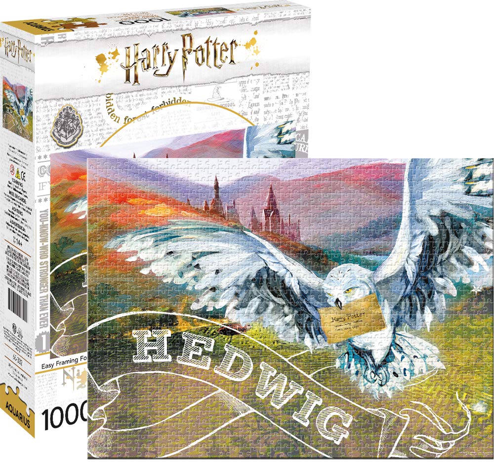 Harry Potter - Hedwig 1000pc Jigsaw Puzzle - Aquarius