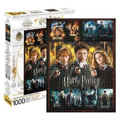 Harry Potter - Movie & Trio 1000pc Jigsaw Puzzle - Aquarius
