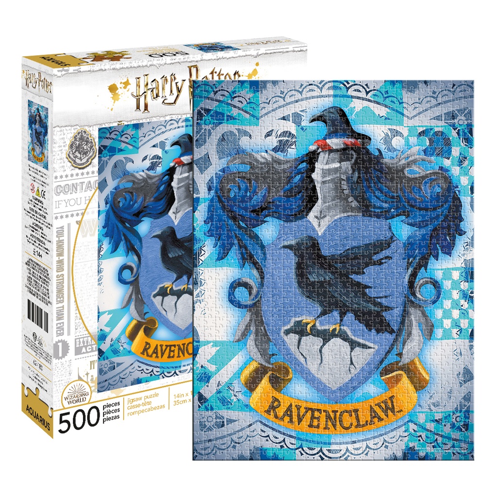 Harry Potter - Ravenclaw 500pc Jigsaw Puzzle - Aquarius