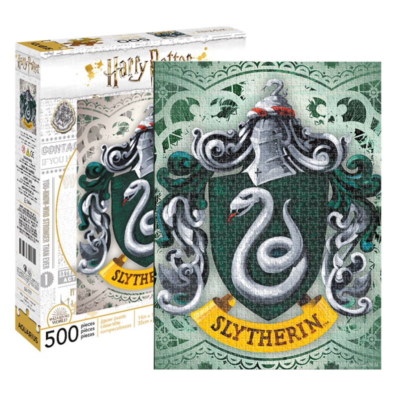 Harry Potter - Slytherin 500pc Jigsaw Puzzle - Aquarius