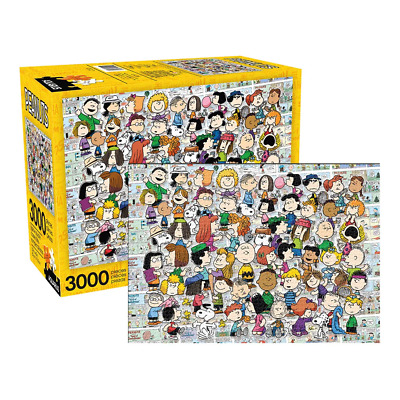 Peanut - Cast 3000pc Jigsaw Puzzle - Aquarius