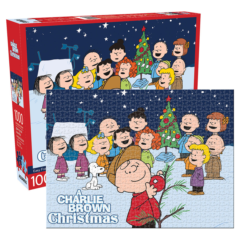 Peanuts - Charlie Brown Christmas 1000pc Jigsaw Puzzle - Aquarius
