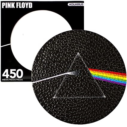 Pink Floyd - Dark Side Of The Moon 450pc Disc Jigsaw Puzzle - Aquarius