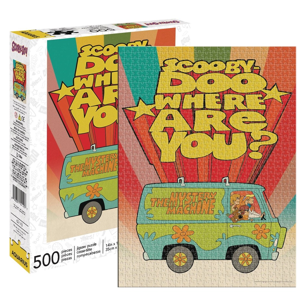 Scooby Doo - Where Are You 50pc Jigsaw Puzzle - Aquarius