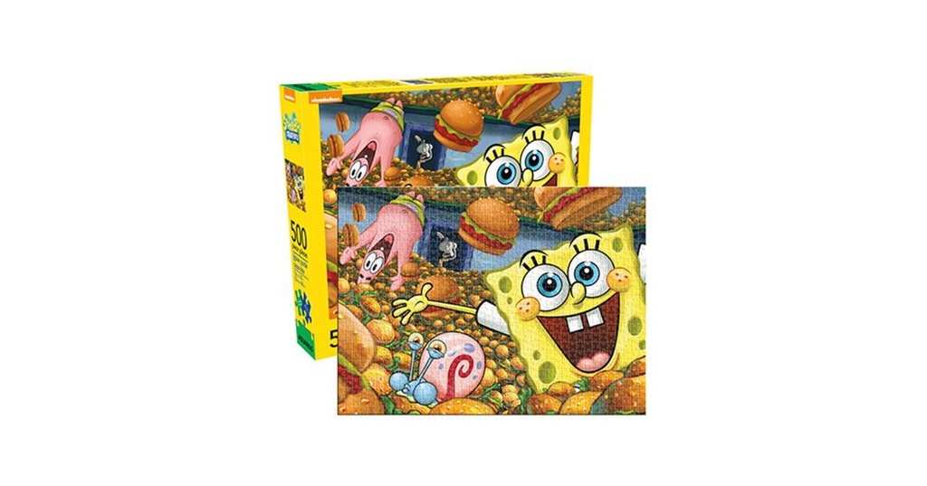 Spongebob - 500pc Jigsaw Puzzle - Aquarius