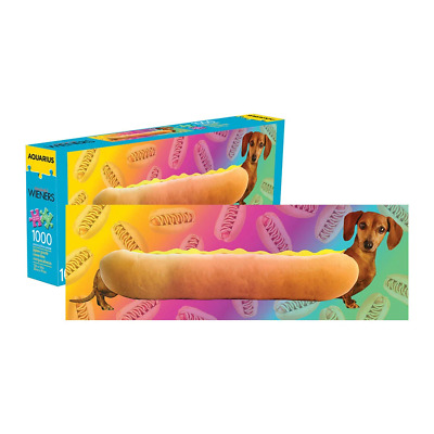 Wiener Dog - 1000pc Slim Jigsaw Puzzle - Aquarius