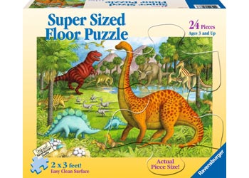 Ravensburger Dinosaur Pals - 24pc Supersize Jigsaw  Puzzle