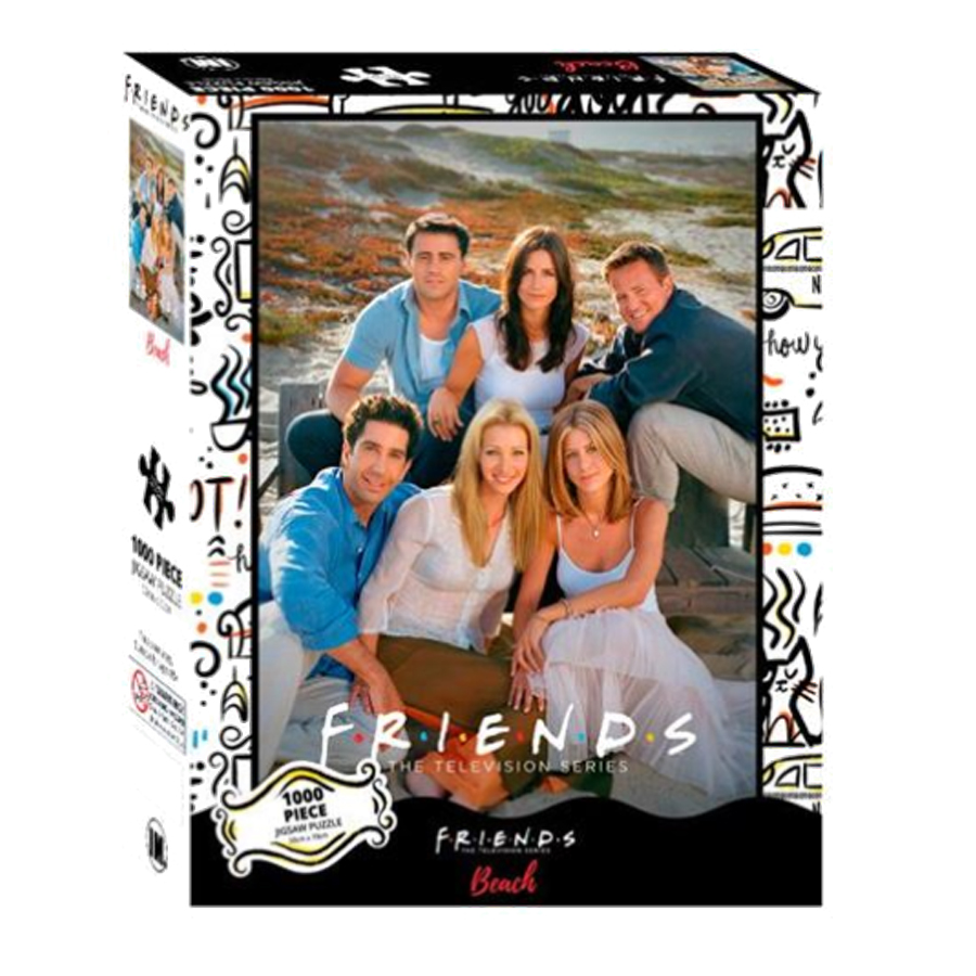 Friends - Beach Jigsaw Puzzle 1000pc - Aquarius