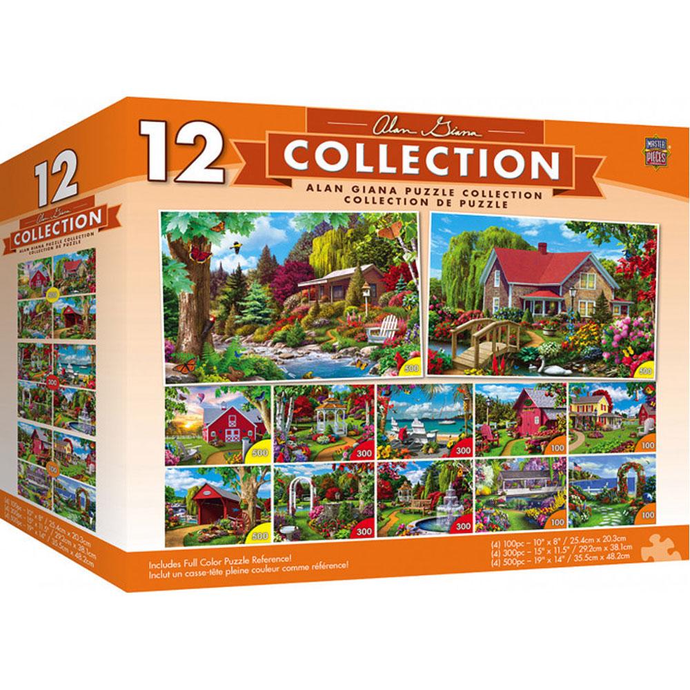 Masterpieces Jigsaw Puzzle - Alan Giana 12 pack