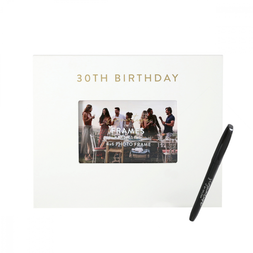 Signature Frame 30 - Splosh