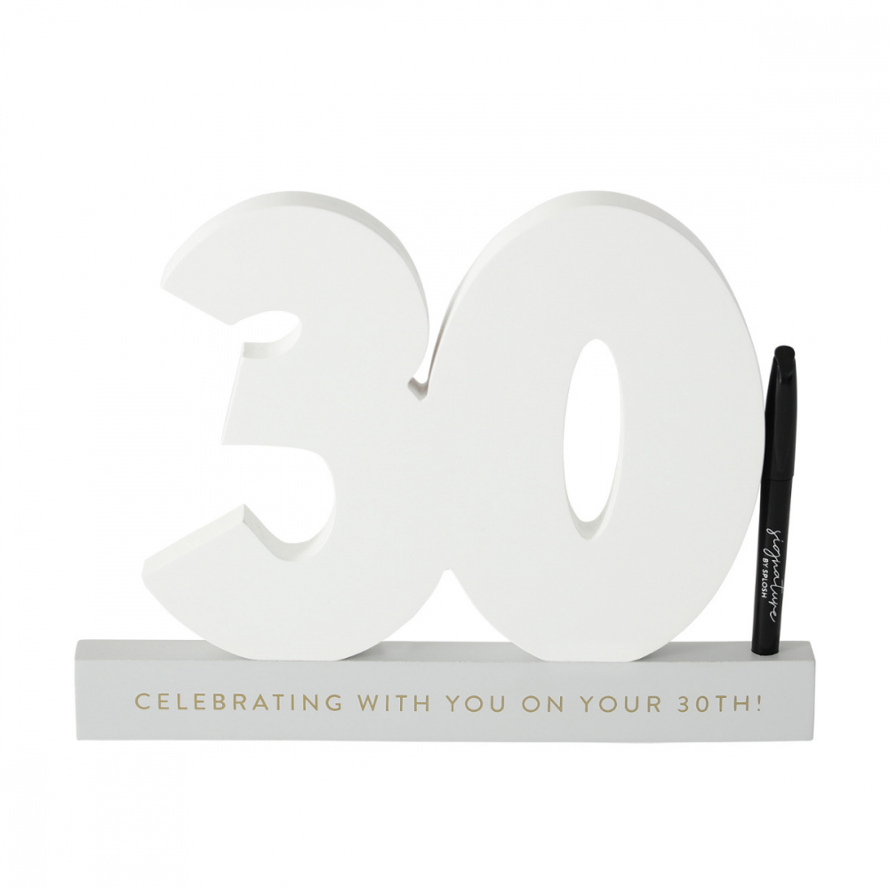 Signature Number 30 - Splosh