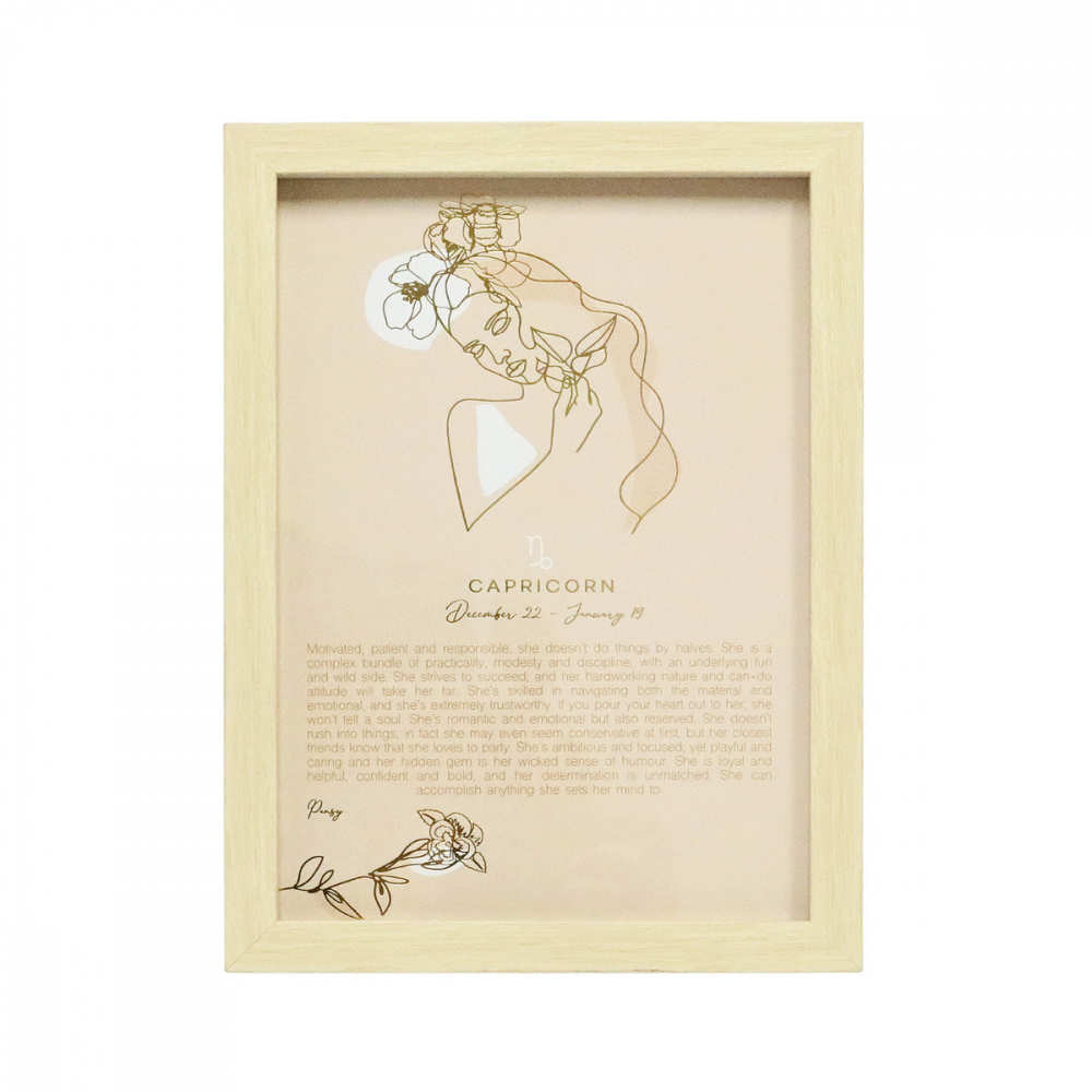 Mystique Framed Print Capricorn - Splosh
