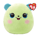 [39227] Ty Squish-A-Boo - 10" Clover Bear Green