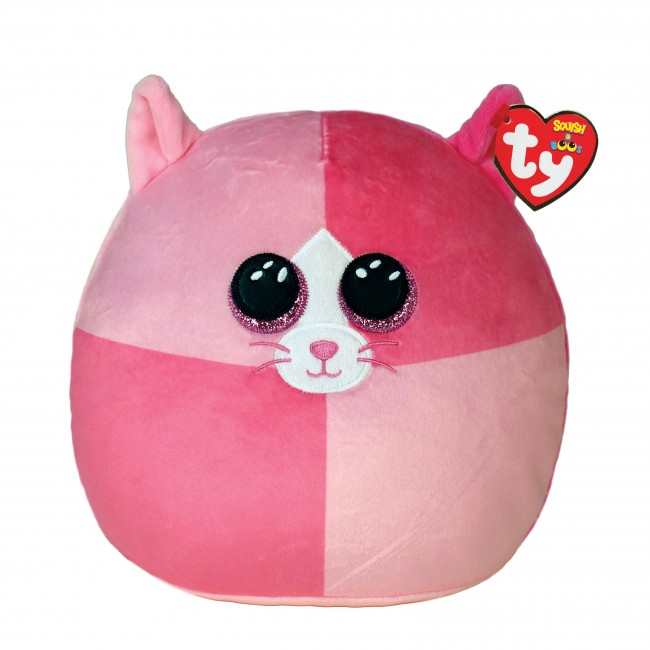 Scarlett Pink Two Tone Cat Valentine's Day 10" - Ty Squishy Beanies (Squish-A-Boos)