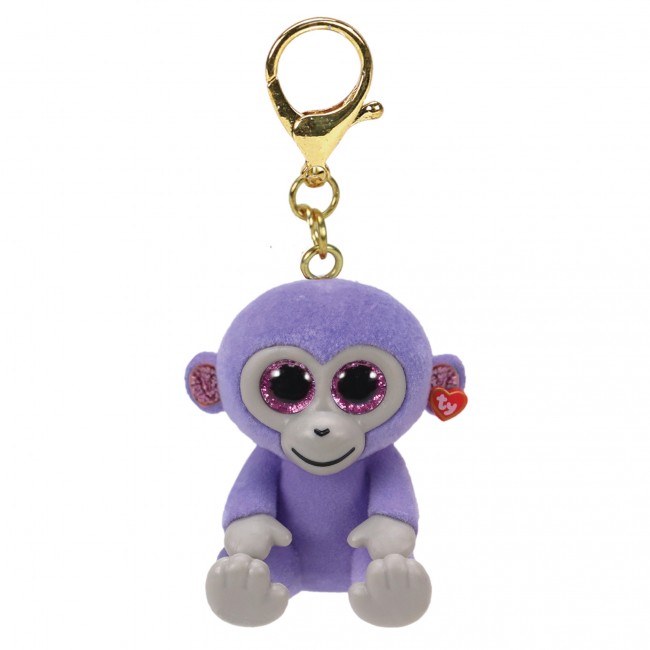 Grapes Monkey - Ty Mini Boos Clip