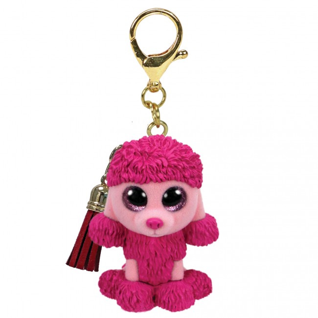 Beanie Boos Clip - Patsy Poodle Pink