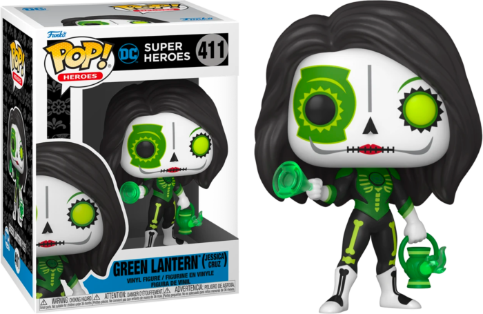 Green Lantern - Jessica Cruz Dia De Los Muertos Funko Pop! Vinyl