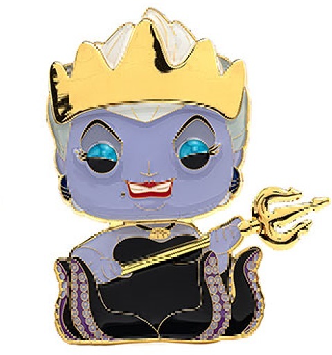 Disney Enamel Pins 4” - Ursula - Funko Pop Pin
