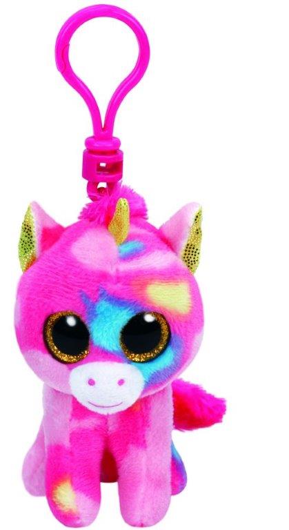 Ty Beanie Boos Clip - Fantasia The Multicoloured Unicorn