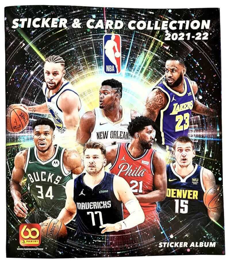Panini 2021-2022 NBA Basketball Stickers and Card Collection - Albums