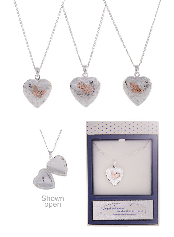 Heart Locket Necklace - Equilibrium Jewellery