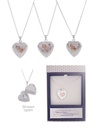 [51880] Heart Locket Necklace - Equilibrium Jewellery