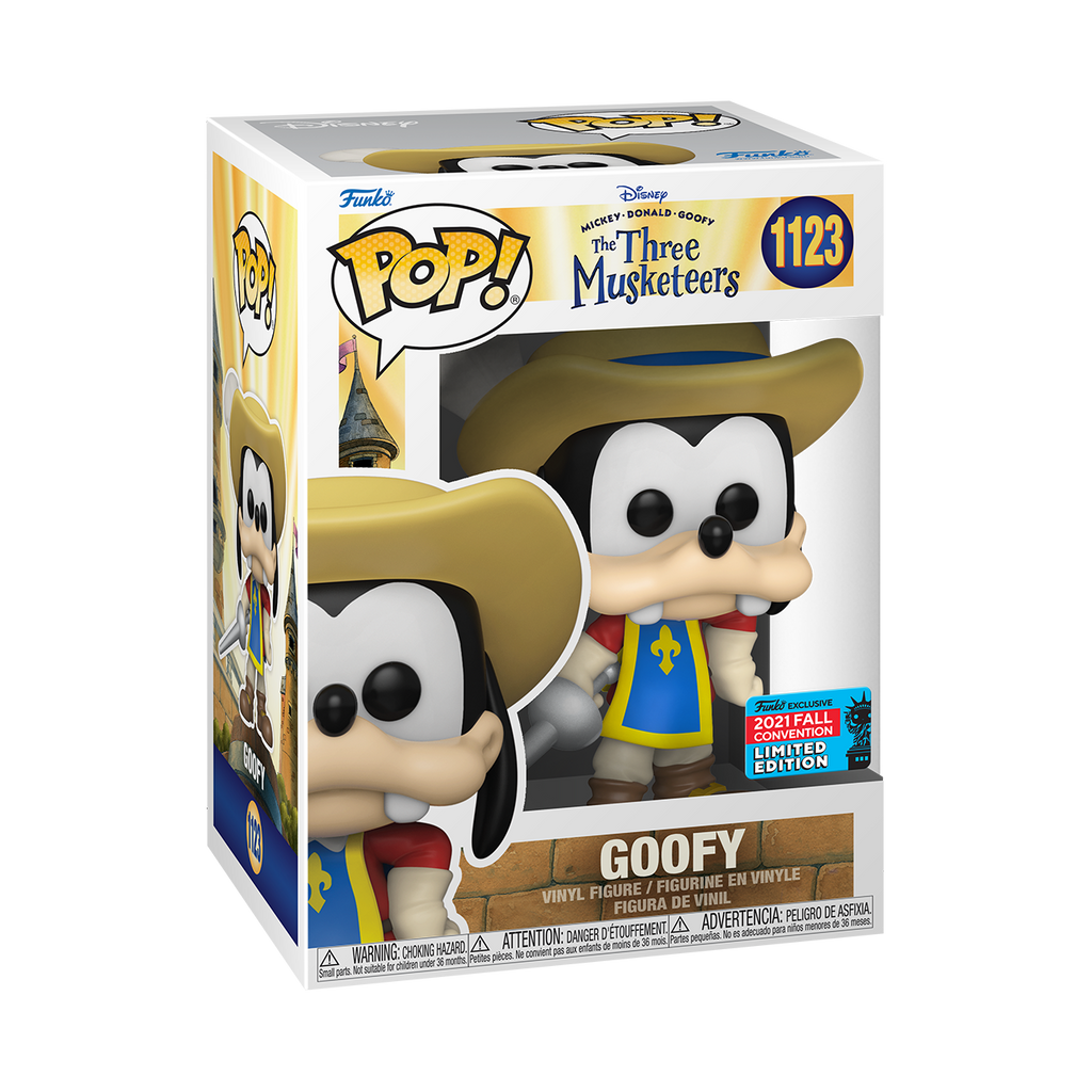 Mickey Mouse - Goofy Musketeer NYCC 2021 Funko Pop! Vinyl Figure #1123