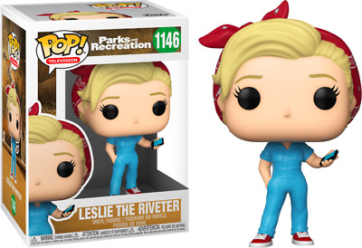 Parks and Recreation - Leslie the Riveter Funko Pop! Vinyl