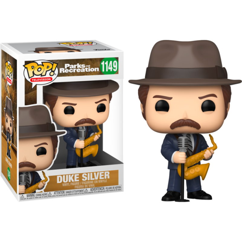 Parks and Recreation - Duke Silver Funko Pop! Vinyl Figure #1149