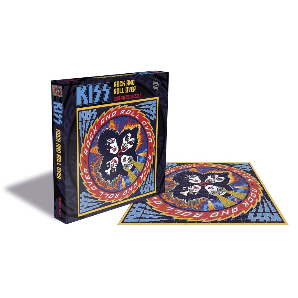 Kiss - Rock N Roll Over 500pc Jigsaw Puzzle - Rock Saws