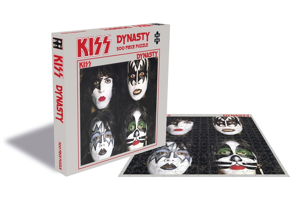 Kiss - Dynasty 500pc Piece Jigsaw Puzzle - Rock Saws