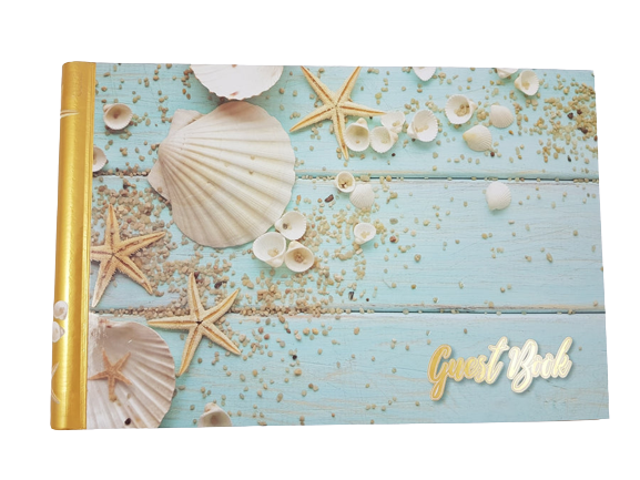 Guest Book - Seashells - Ozcorp