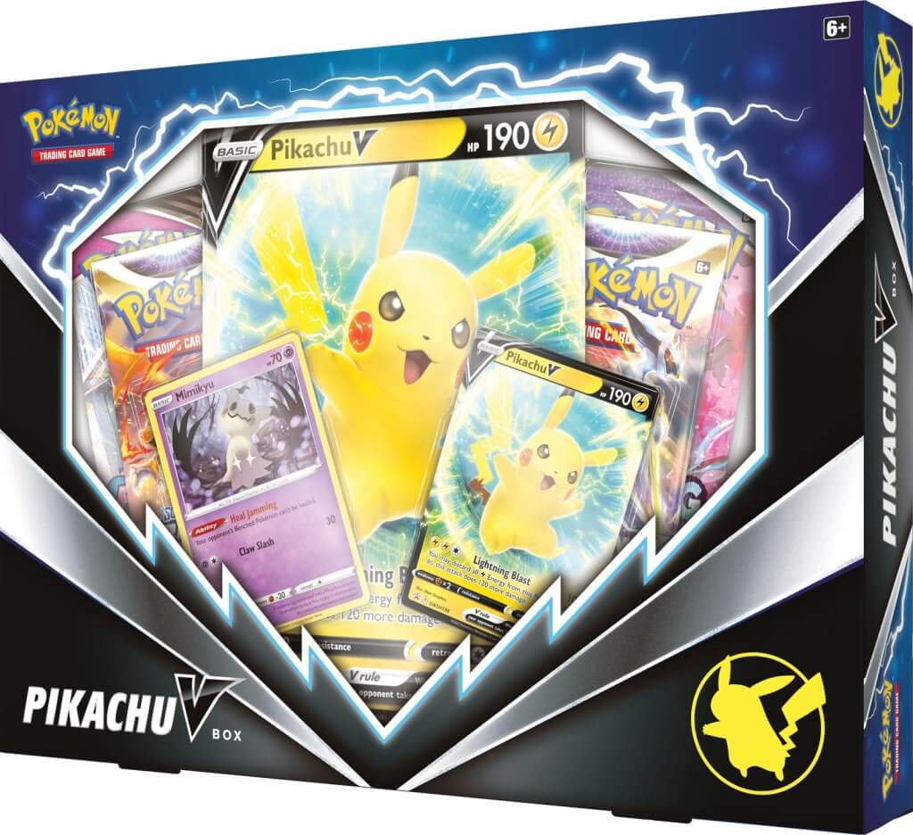 Pokémon Trading Card Game: TCG Pikachu V Box