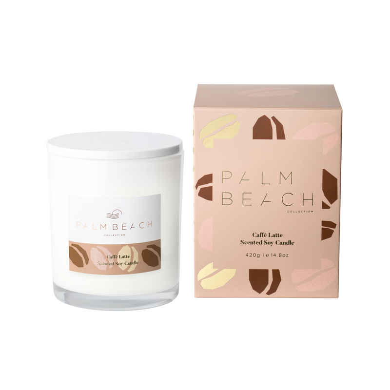 Caffe Latte - Limited Edition Standard Candle - Palm Beach Collection