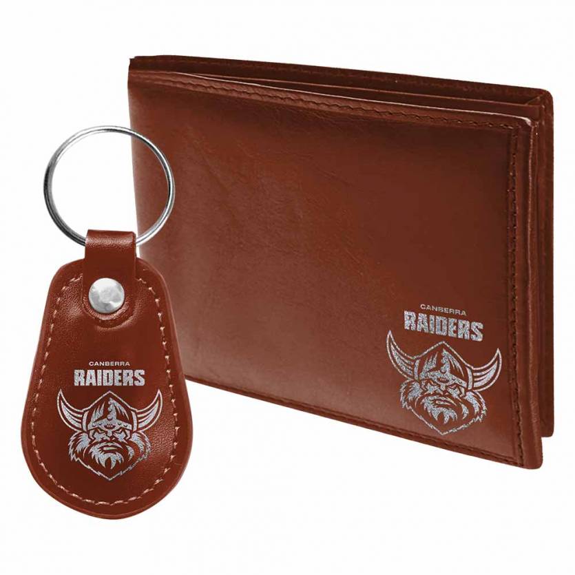 NRL Canberra Raiders Wallet & Keyring Gift Pack
