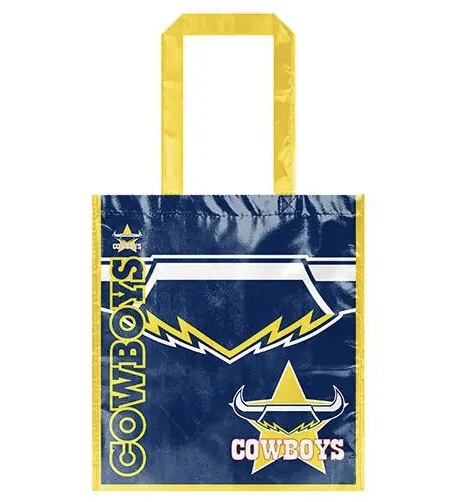NRL North Queensland Cowboys Laminated Bag