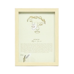 Mystique Frame Print Gemini - Splosh