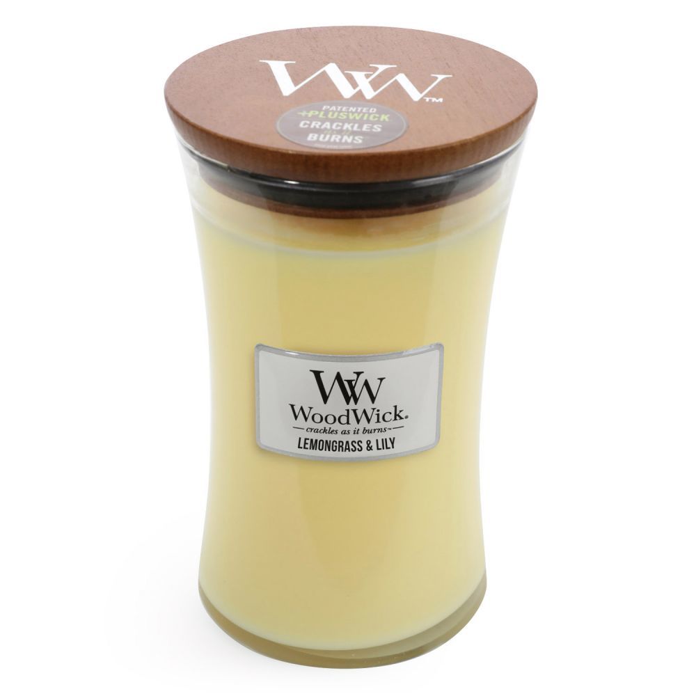 Woodwick Large - Lemongrass & Lily