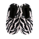 [SPWZPP01] SnuggUps - Women's Slippers Zebra Print Pink (Small (5-6))
